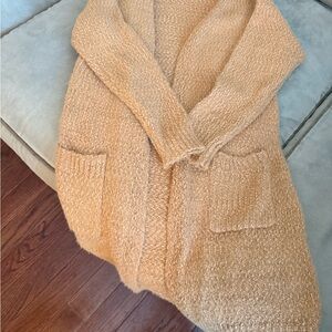 Pink Lily Warm Tan Cardigan